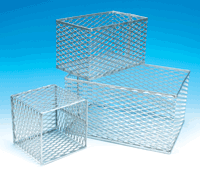 Heathrow Scientific Aluminum Test Tube Baskets
