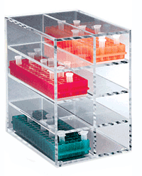 Heathrow Scientific Storage Racks for 80-Well Microtube Racks