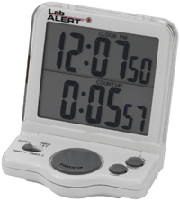 Heathrow Scientific Big Digit Dual Timer/Clock