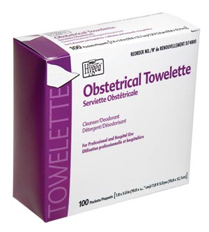 PDI HYGEA OBSTETRICAL TOWELETTE