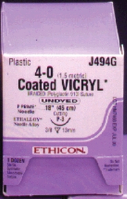 ETHICON VICRYL (POLYGLACTIN 910) SUTURES