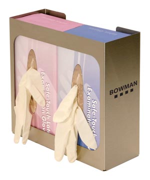 BOWMAN DOUBLE GLOVE DISPENSERS