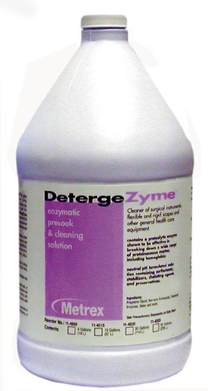 METREX DETERGEZYME CLEANING SOLUTION