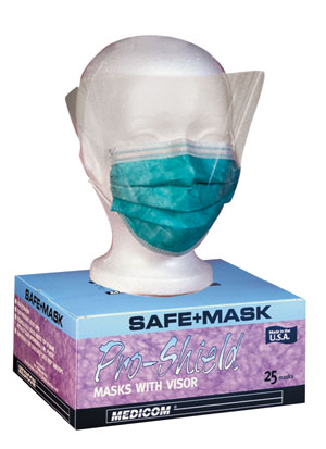 AMD-RITMED LATEX FREE SURGICAL FACEMASKS