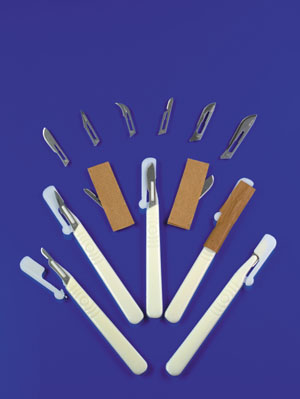 EXEL DISPOSABLE SCALPELS