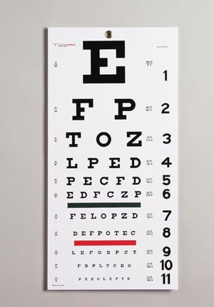 TECH-MED EYE CHARTS