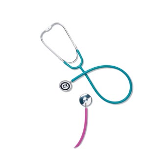 OMRON LIGHTWEIGHT SINGLE HEAD NURSE STETHOSCOPES