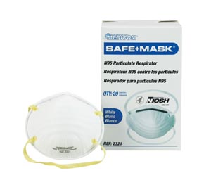 AMD-RITMED SAFE-MASK N95 RESPIRATOR MASK