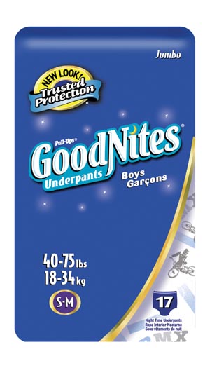 KIMBERLY-CLARK GOODNITES UNDERPANTS