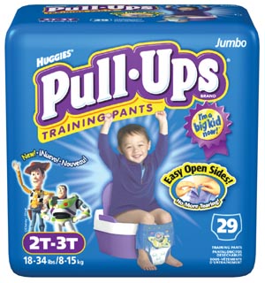 KIMBERLY-CLARK PULL-UPS TRAINING PANTS