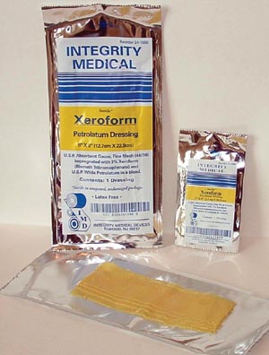 INTEGRITY XEROFORM PETROLATUM GAUZE