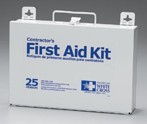 FIRST AID ONLY 25 PERSON FIRST AID KIT - METAL