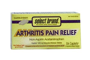 SAJ SELECT BRAND NON-ASPIRIN ARTHRITIS STRENGTH