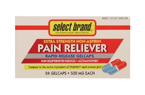 SAJ SELECT BRAND ANALGESIC-RAPID RELEASE