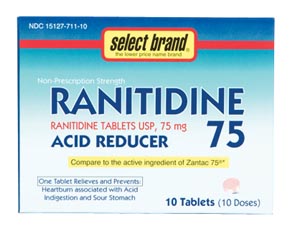 SAJ SELECT BRAND ANTACIDS-ACID REDUCER-RANITIDINE