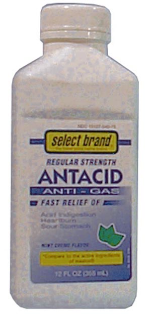 SAJ SELECT BRAND ANTACIDS-ANTIGAS