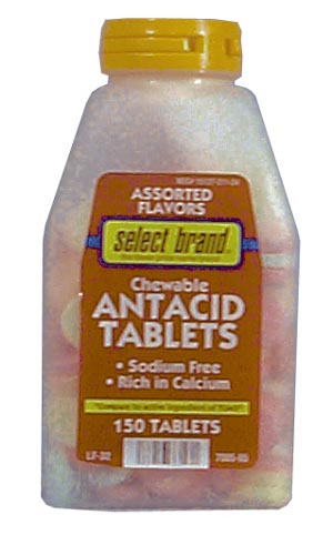 SAJ SELECT BRAND ANTACIDS-TABLETS