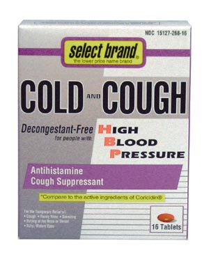 SAJ SELECT BRAND COUGH & COLD TABLET