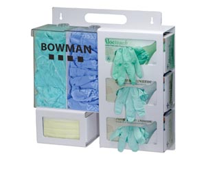 BOWMAN PROTECTION ORGANIZER DISPENSER