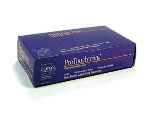 CERTOL PROTOUCH VINYL EXAM GLOVES