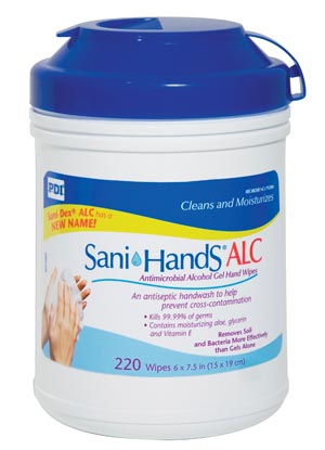 PDI SANI-HANDS ALC INSTANT HAND SANITIZING WIPES